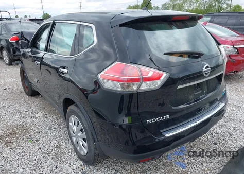 2014 Nissan Rogue S из США, поврежденный, VIN 5N1AT2MV5EC776963